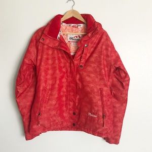 Women's Morrow Red Ski Jacket 5000mm Waterproof